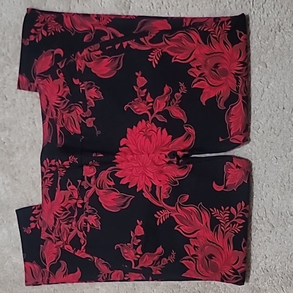 Chico's Floral Pattern Slacks - Picture 1 of 5